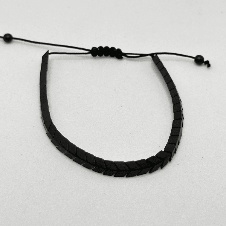 Bracciale snake ematite - immagine 2