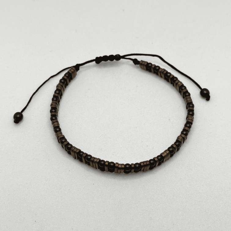 Bracciale pietre ematite - immagine 4