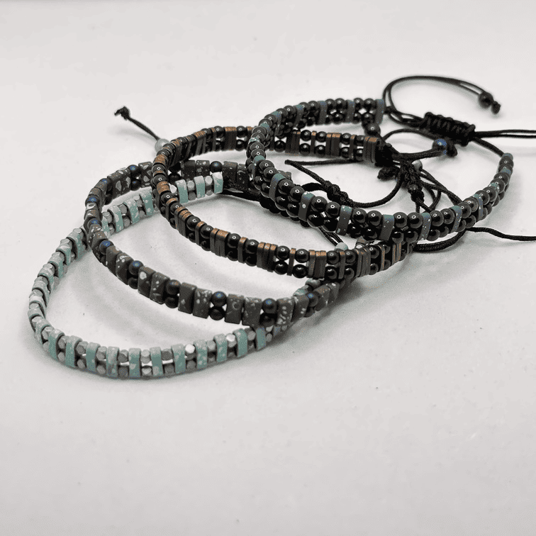 Bracciale pietre ematite