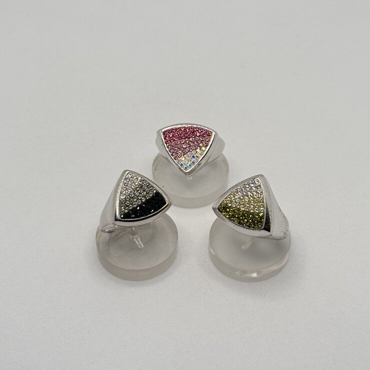 Crystal evolution - Anello con Swarovski - immagine 7