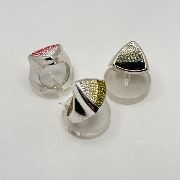 Crystal evolution - Anello con Swarovski - immagine 2