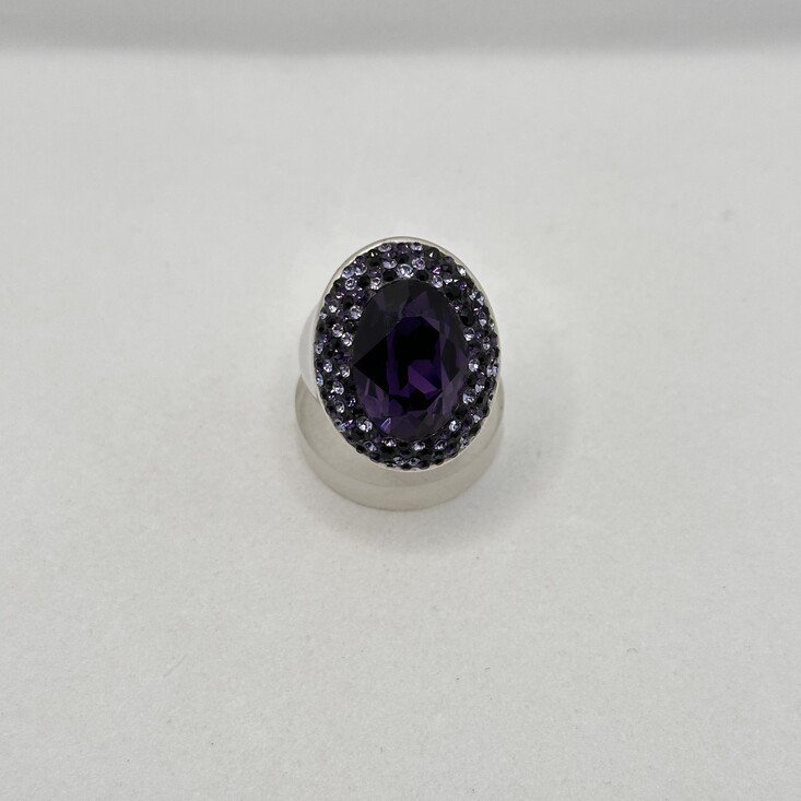 Crystal evolution - Anello con Swarovski - immagine 4