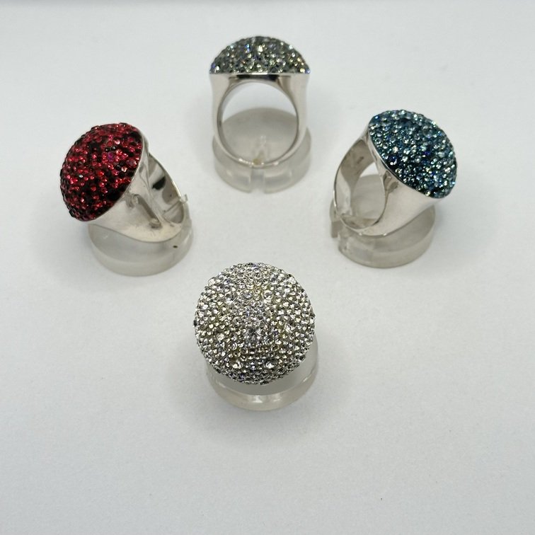 Crystal evolution - Anello con Swarovski - immagine 5