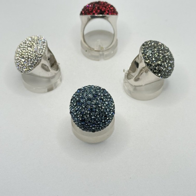 Crystal evolution - Anello con Swarovski - immagine 4