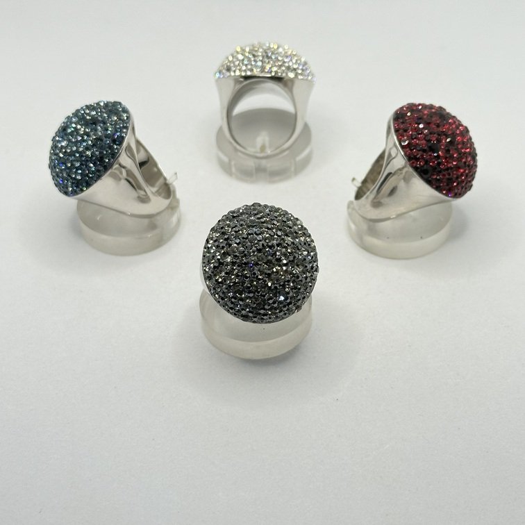 Crystal evolution - Anello con Swarovski - immagine 3