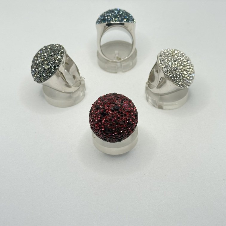 Crystal evolution - Anello con Swarovski - immagine 2