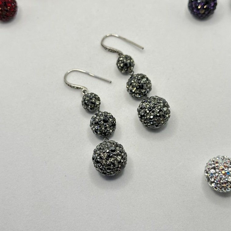 Crystal evolution - Orecchini con Swarovski - immagine 3