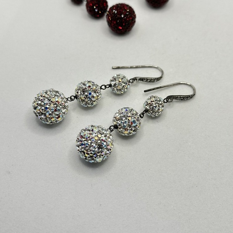 Crystal evolution - Orecchini con Swarovski - immagine 2