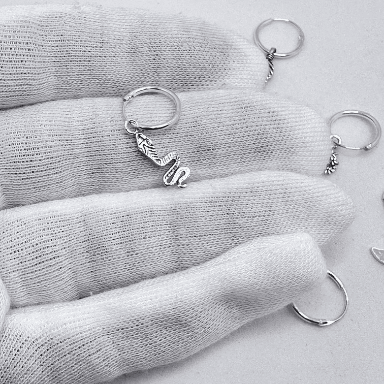 Cerchietti con pendenti - immagine 3