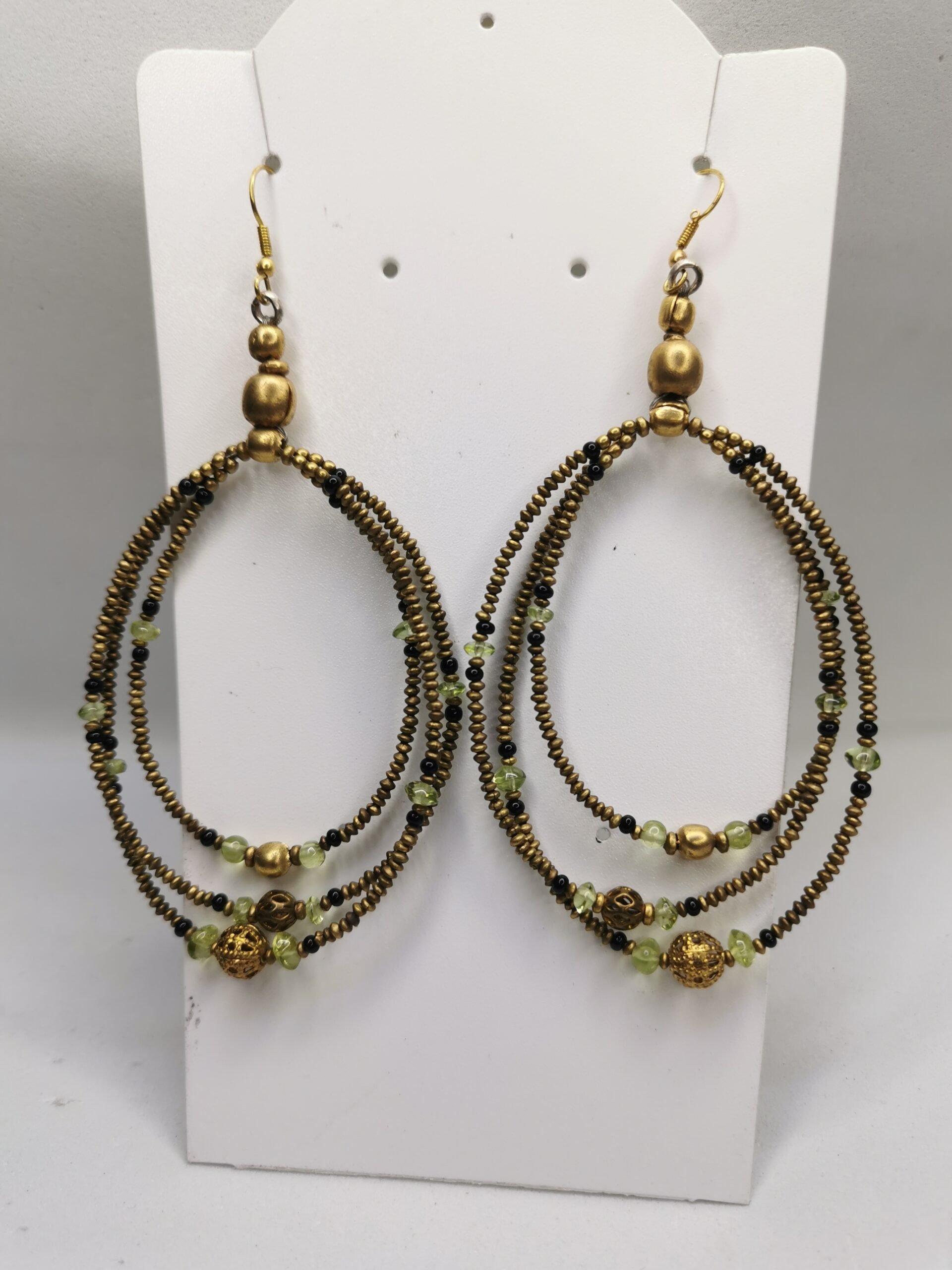 Orecchini cerchio pendente - immagine 3