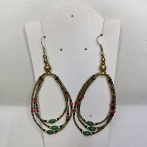 Orecchini cerchio pendente