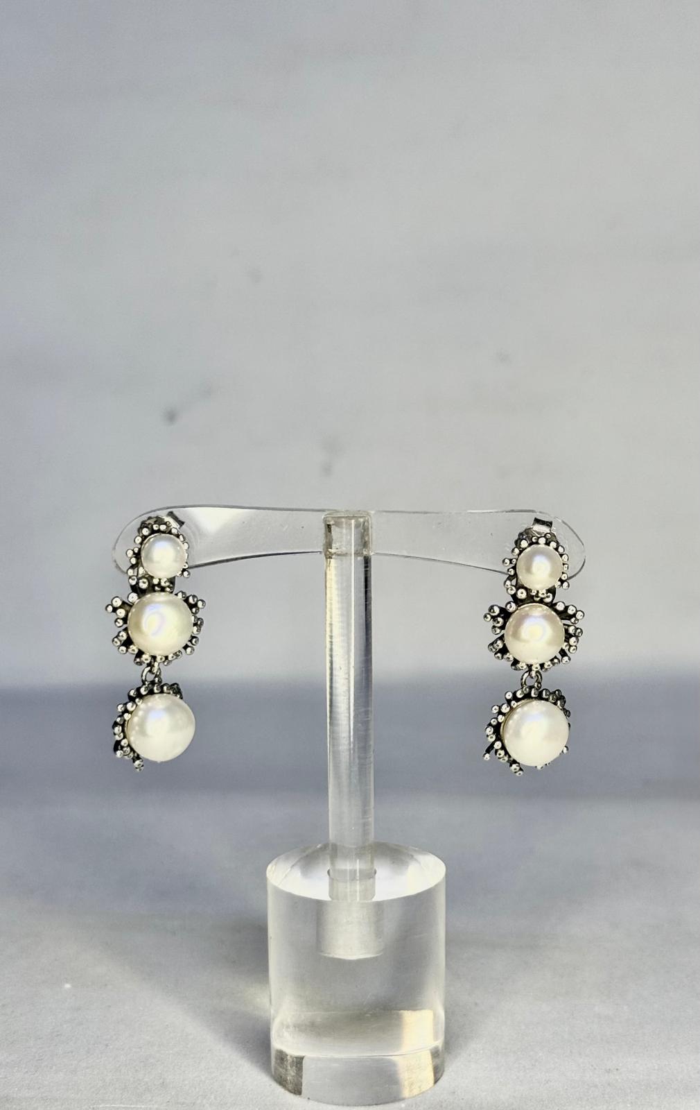 Orecchini pendenti ramo di corallo