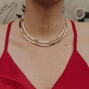 Collare classico liscio