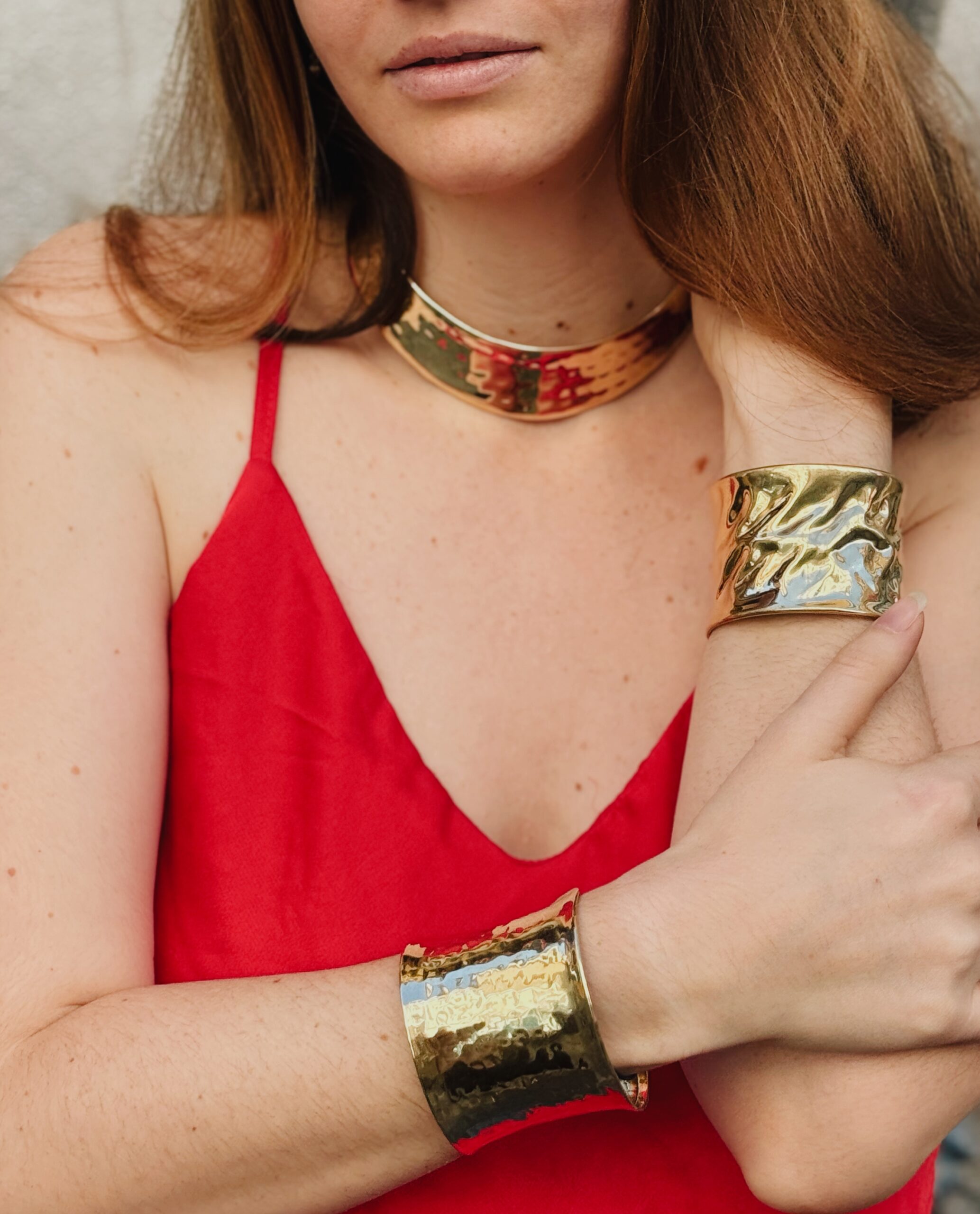 Bracciale polsiera in ottone