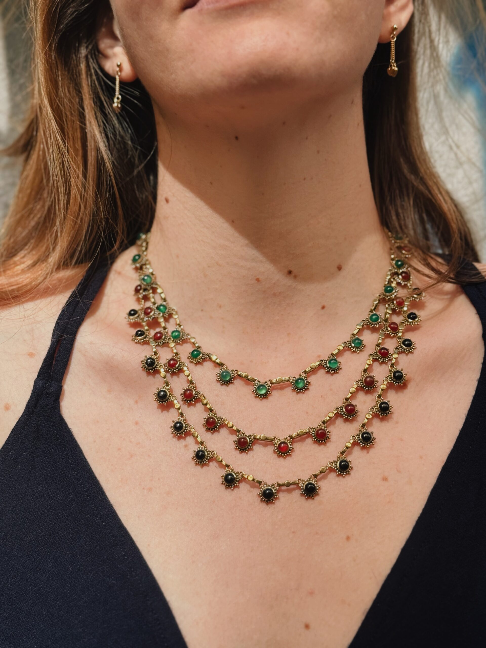 Sunrise stone necklace - immagine 11