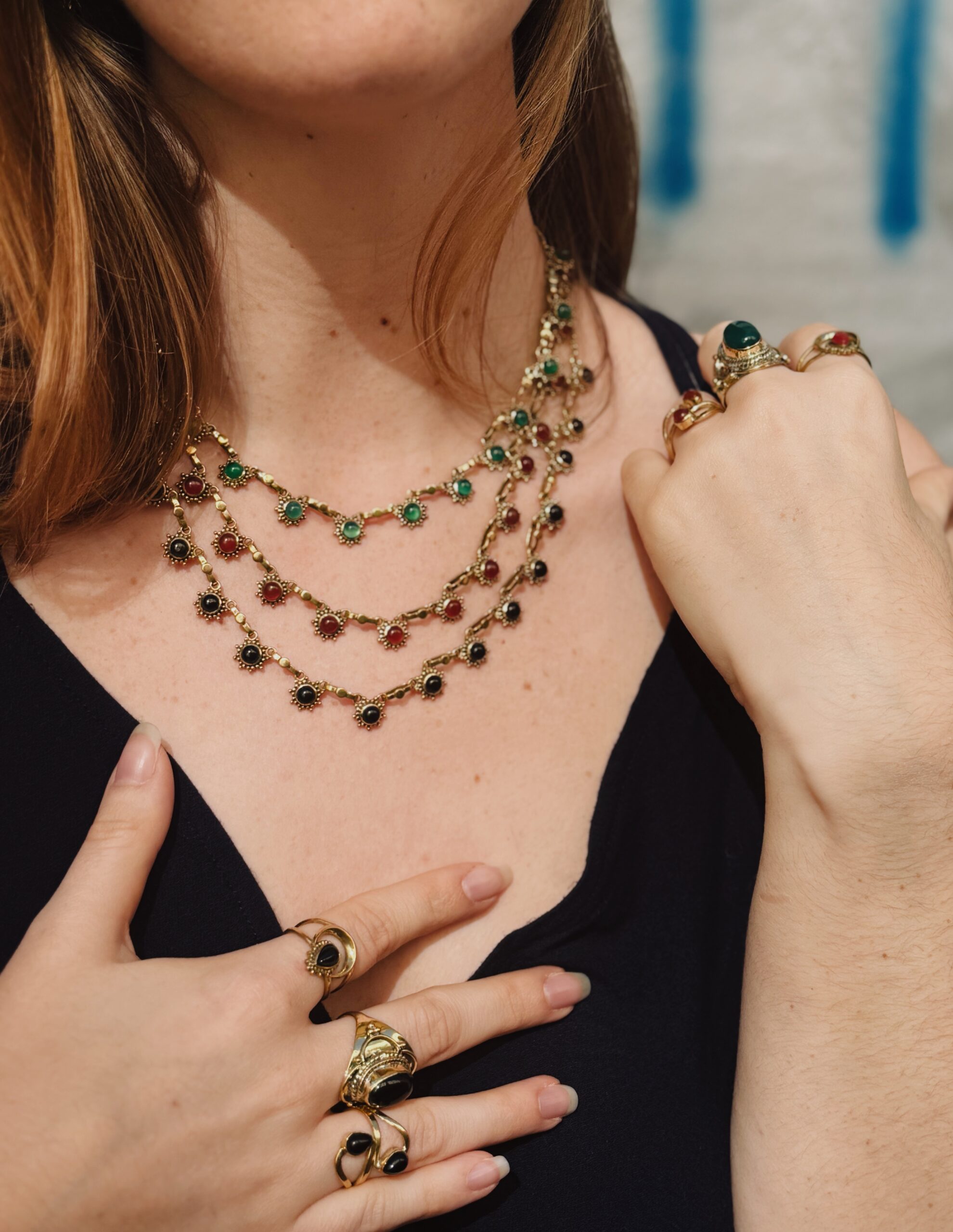 Sunrise stone necklace - immagine 14