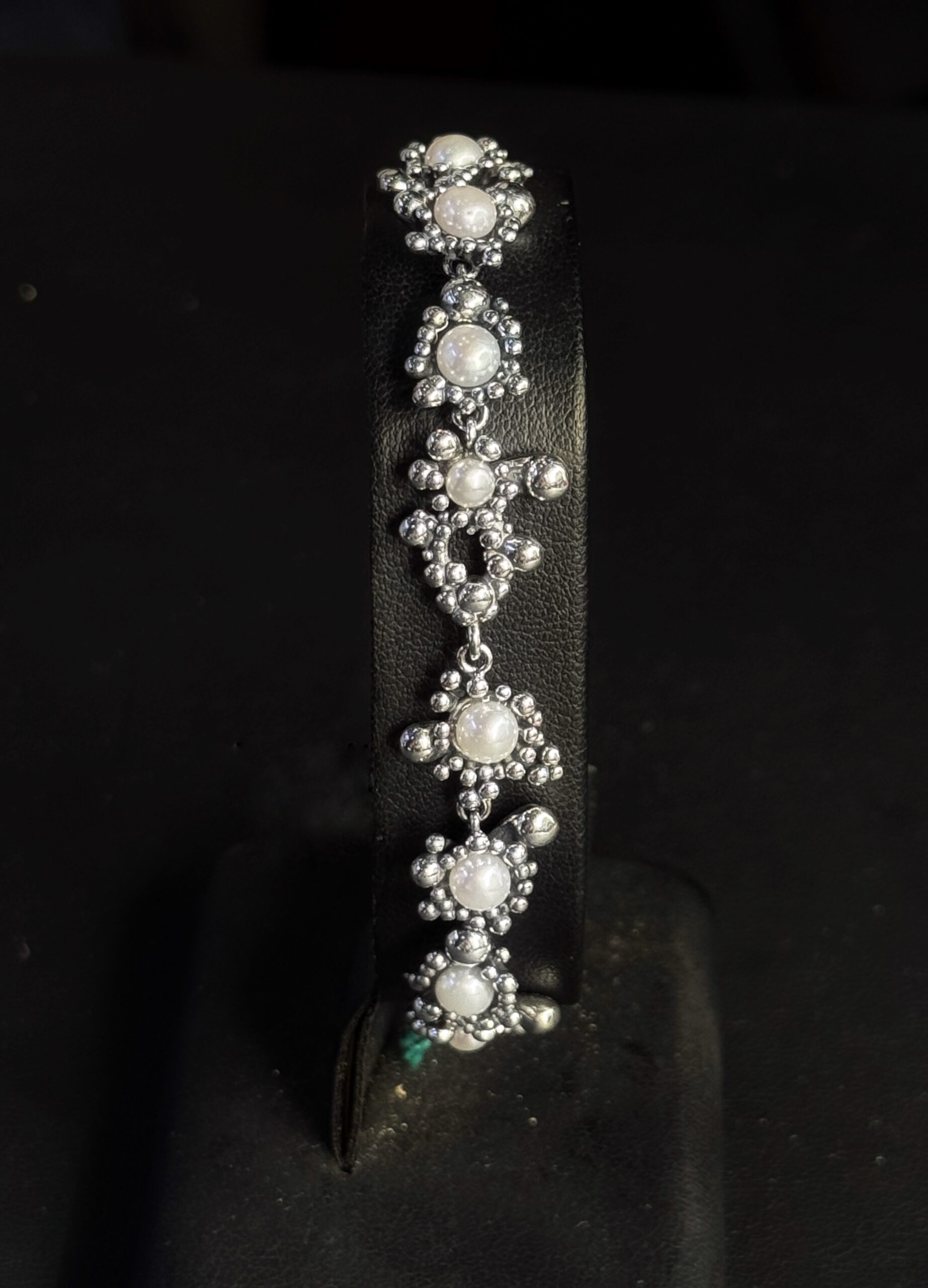 Bracciale Ramo corallo con perle