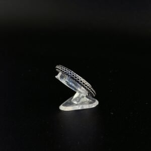 Anello Uomo Snake Argento 925 Intrecciato - Design Balinese Artigianale