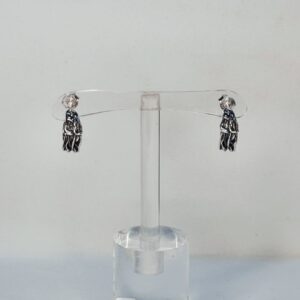 Orecchini Algae semicerchio