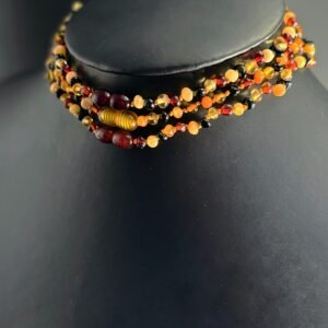 Collana Dentizione Choker Ambra Baltica Naturale Neonati e Bambini